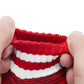 Baby Shoes Girls Boys Baby Sock Shoes With Grip Infant First Walker Shoes Toddler Slipper Non Slip Size 6 Red