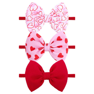 Yanjie Bows For Baby Girls Nylon Headband Bows Newborn Headband Baby Hair Bow With Bows Girls Bows And Headband Hair Accessories