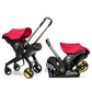 Doona Car Seat & Stroller, Flame Red - All-in-One Travel System