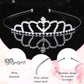 Chuangdi 16 Pcs Bulk Girls Tiara Crown Silver Princess Rhinestone Headband Crystal Wedding Tiara For Kid Women Birthday Party(Lo