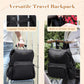 Miss Fong Diaper Bag Backpack - Baby Diaper Bag Neoprene Bag Large Capacity Neoprene Backpack With Diaper Changing Pad Travel Di
