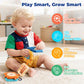 SOCBTNSO Busy Board for 1 Year Old, Travel Toys for Toddlers 1-3, Montessori Toys for Airplane Car Road Trip Activities| Baby Tr