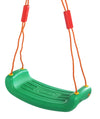 Busy Kid Swing Seat For Kids, Age 3 To 10 Years With Hand Grip (Green)