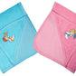 MITWA Enterprises Soft Cotton Baby Hooded Towels  Pack of 2 (Blue || Pink)