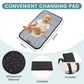 Lovevook Diaper Bag Backpack With Insulated Pockets, Changing Pad, Pacifier Case - Anti-Theft Travel Bag For Women