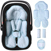Infant Car Seat Insert, Reversible Baby Carseat Cushion 2-in-1 for Newborns Toddlers Head & Body Support Pad for Carseats, Strol