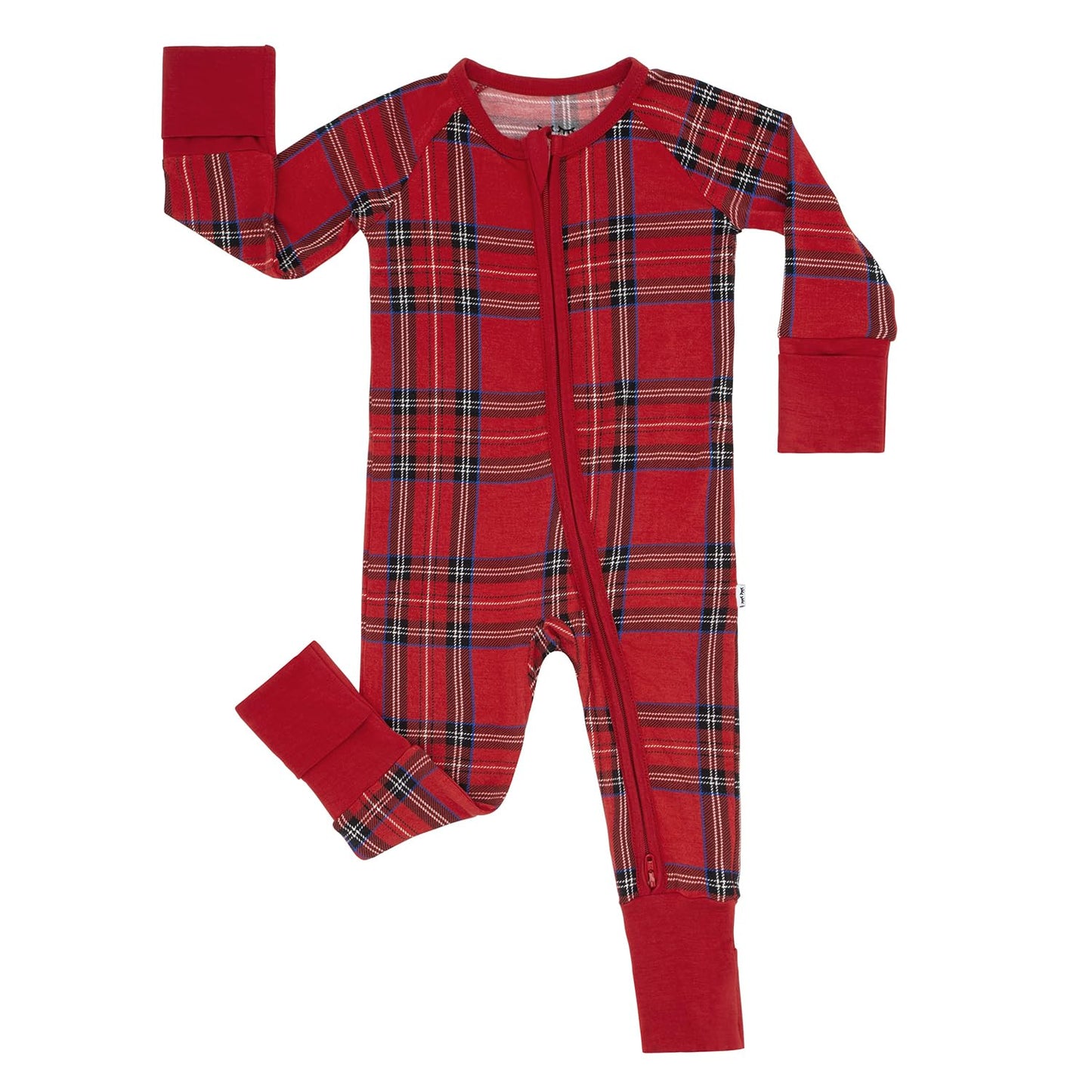 Little Sleepies Zippy Baby & Toddler Holiday Pajamas, Sleeper For Boys And Girls, Newborn Sleeper W/ 2-Way Zipper W/Mitten Cuffs