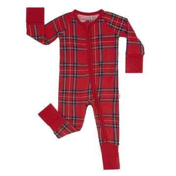 Little Sleepies Zippy Baby & Toddler Holiday Pajamas, Sleeper For Boys And Girls, Newborn Sleeper W/ 2-Way Zipper W/Mitten Cuffs