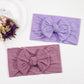 Joyoyo 3 Colors Soft Wide Turban Baby Headbands With 4.5 Inches Hair Bow Headbands For Baby Girls Infants Newborn Hair Accessori