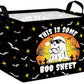 BOOHIT Large Halloween Themed Candy Gift Boo Basket for Kids Baby Personalized Adults Storage Bin Fall Decor(Sunglasses Spooky)