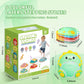 Toys Stepping Stones for Kids Toddler: 5Pcs Upgraded Light up & Music Non-Slip Sensory Balance Toys with 5 Rechargeable Batterie