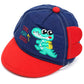 Bold N Elegant Cartoon Denim Cap For 16 Months Infant Baby Boy Girl | Cute Cartoon Hat Summer Cap For Children (Red  Navy)