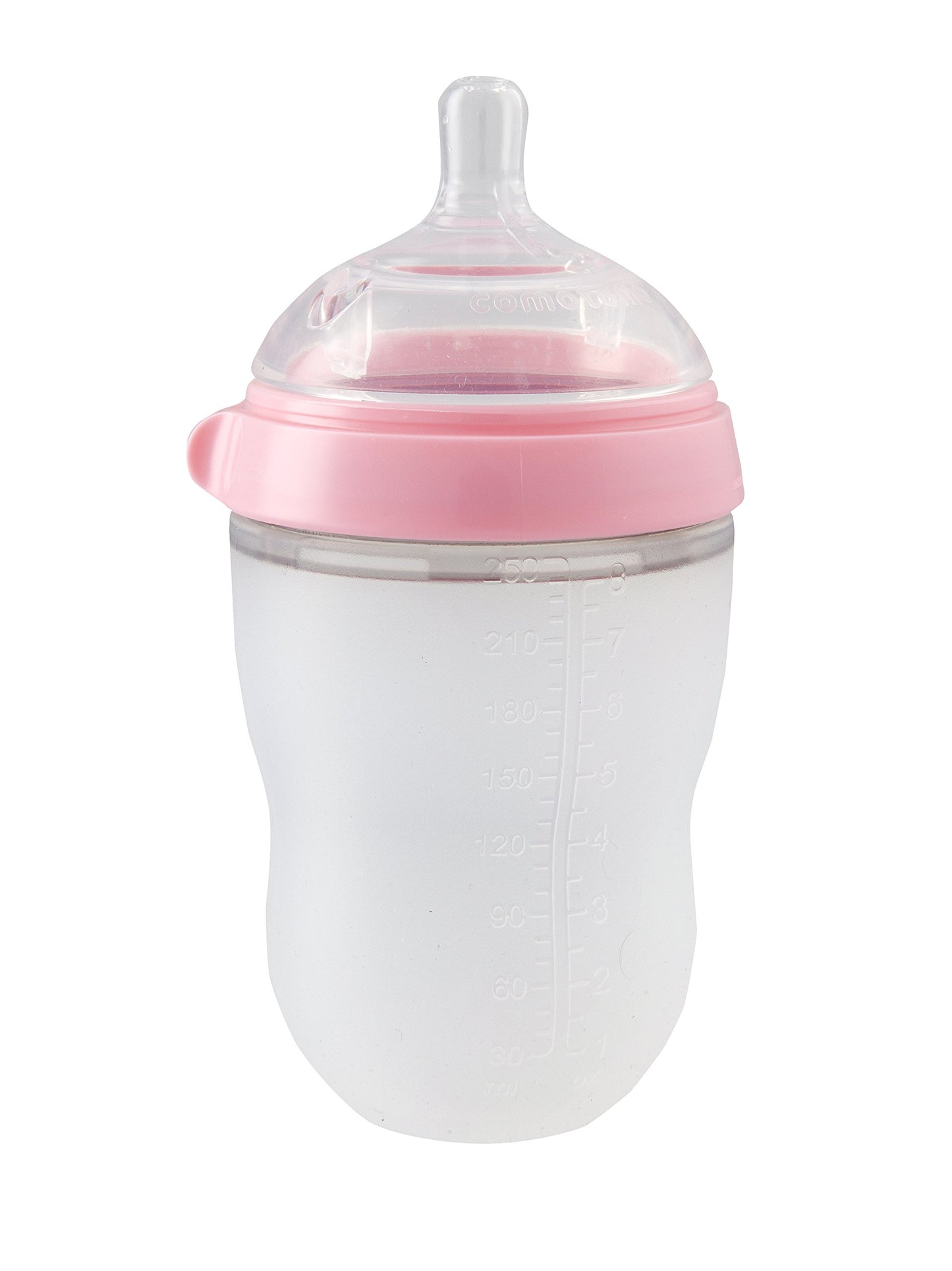 Comotomo Natural Feel 8Oz. Bottle, 4 Pack - Pink