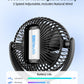 Koonie 5000Mah Portable Stroller Fan - 3-Speed Battery Operated, Flexible Clip-On Tripod, 360 Rotate Flexible Tripod,Usb Recharg