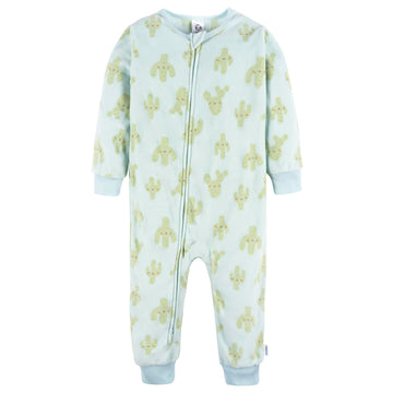 Gerber Baby Boys Flame Resistant Fleece Footless Pajamas 3-Pack And Toddler Sleepers, Fox, 5T Us