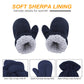 Uttpll Toddler Mittens Unisex Sherpa Lined Fleece Gloves Winter Warm Easy-On Kids Winter Outdoor Mittens For Baby Boys Girls Bei