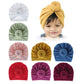 Insowni 8 Pack Solid Nursery Hospital Ball Donut Turban Hat Cap Beanie Bonnet For Baby Girls Toddlers Newborns Infants
