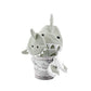 Baby Aspen Baby Girls 4pc Bath Time Gift Set Hooded Towel, Gray, Gray Shark US