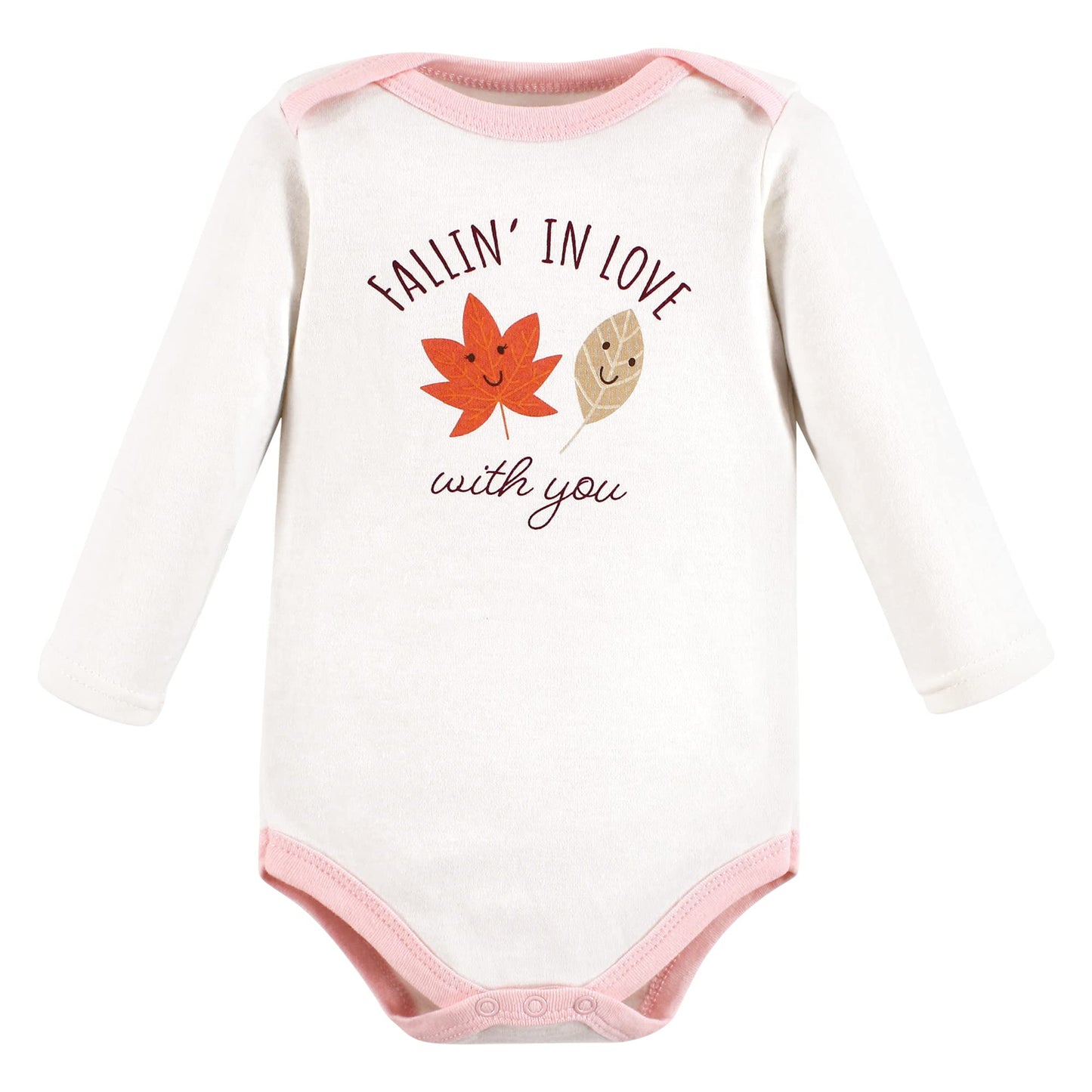 Hudson Baby Unisex Baby Cotton Long-Sleeve Bodysuits, Fall, 9-12 Months