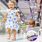Accmor Toddler Leash With Key Lock, 2 In 1 Upgraded Anti Lost Wrist Link, 2 Packs Reflective Baby Leash With 360 Degree Rotating