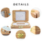 Molfuj Baby Tooth Fairy Keepsake Box, Newborn Personalized Wooden Storage Album For Lost Tooth, Children Memory Boxes To Save Fi