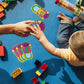 NUOBESTY Shoelace Threading Teaching Toys Learn to Tie Shoelaces Toy Kids Toddlers Fine Motor Skills Toy Early Educational Toys,