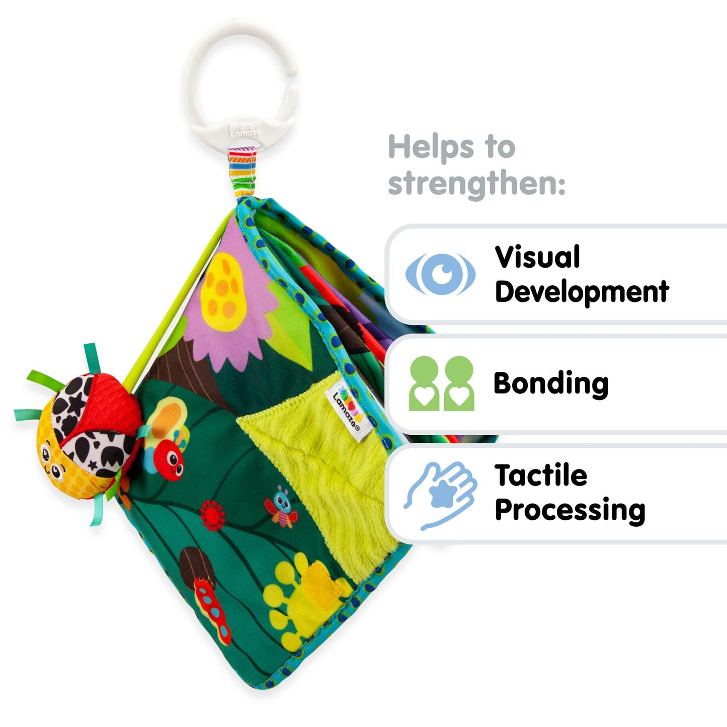 LAMAZE Bitty Bug Book