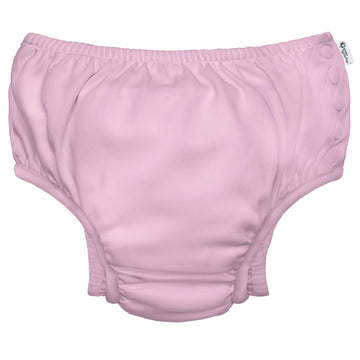 Green Sprouts Baby Snap Swim Diaper, Light Pink, 5T
