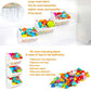 Ligereza bath toy holder 3 Piece Set, Free Arrangement bath toy organizer, Multi-functional bathtub toy holder, Quickly Fish Out