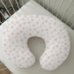 Wimist Nursing Pillow Covers 2 Pack, Muslin Nursing Cover For Breastfeeding Pillows, Comfortable For Baby Girls And Boys (Dusty