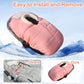 Winter Baby Car Seat Cover, Infant Carrier Cover Cold Weather, Windproof Newborn Warm Carseat For Unisex Babies(Pink)