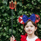 Razko Headband, Minnie Ears, Rose Gold, Iridescent, Silver Blue Rainbow, Spider Design, One Size Fits All