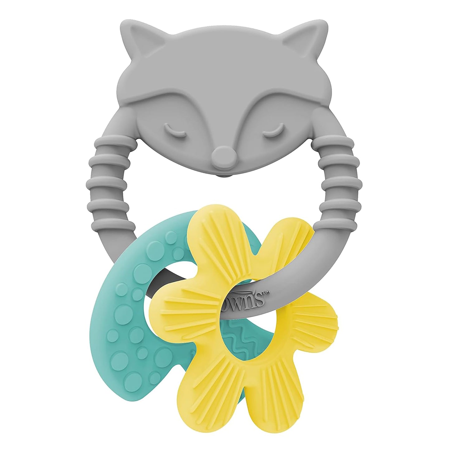 Dr. Browns Learning Loop Silicone Ring Teether, Fox - 3m+