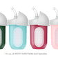 Boon Nursh Silicone Straw Sippy Cup Lid - Conversion Straw Top For Boon Nursh Bottles - Sippy Cup Lid - Toddler Straw Cup Top -