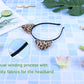 Bonnie Z. Leonardo Leopard Cat Ear Headband Furry Padded Leopard Ears Cat Leopard-F