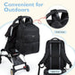 Mommore Diaper Bag Backpack Large Baby Bag 37L With 15.6'' Laptop Sleeve Mom Bags With Insulated Pockets, Changing Pad, Stroller