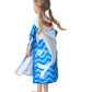 Athaelay Toddler Bath Beach Towel Poncho With Hood, Kid Bath Pool Swim Bathrobe Cover-Ups Swimwear (Grey Shark)