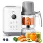 Bear Baby Food Maker with Two Layer Steam Baskets, One Step Baby Food Processor Steamer Puree Blender, Baby Food Mill with Bottl