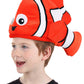 elope Disney Finding Dory Nemo Soft Costume Hat - Adjustable Velour Hat with Hidden Pocket