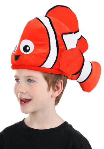 elope Disney Finding Dory Nemo Soft Costume Hat - Adjustable Velour Hat with Hidden Pocket