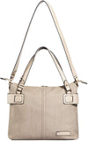 Soho Lansing Vegan Leather Diaper Bag 4Pc Purse