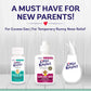 Little Remedies, New Baby Essentials Kit, 6 Newborn Essentials, Saline Nasal Spray, Gas Relief Drops, Gripe Water, Fever Relieve