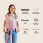 Moby Wrap Baby Carrier  Classic  Baby Wrap Carrier for Newborns & Infants  #1 Baby Wrap  Go to Baby Gift  Keep Baby Safe & Secur