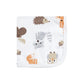 Hudson Baby Unisex Baby Cotton Muslin Washcloths, Woodland, One Size