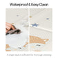 Mloong Baby Play Mat For Floor,59X71X0.4Inch Playmat For Baby With Carry Bag, Foldable Play Mat,Kids Foam Play Mat,Waterproof Ca