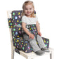 Booster Seat for Dining Table, Toddler Booster Seat for Dining Table with Safety Buckles, Anti-Scratch Easy Cleaning Toddler Sea