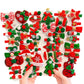 Ewanda store 30 Pcs Christmas Baby Girls Hair Clips,Kids Bow Hair Clips,Baby Flower Hairpins Hair Barrettes Hair Accessories for
