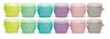 Melii Snap & Go Baby Food Storage Containers - 12 Pack, Multicolored 2 Oz Stackable Snack Containers, Freezer Safe With Airtight