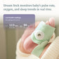 Owlet Dream Duo Smart Baby Monitor: Fda-Cleared Dream Sock Plus Owlet Cam 2- Tracks & Notifies For Pulse Rate & Oxygen While Vie