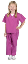 Aeromax Drf-810 8 By 10 Junior Doctor Scrubs  Fuchsia Pink
